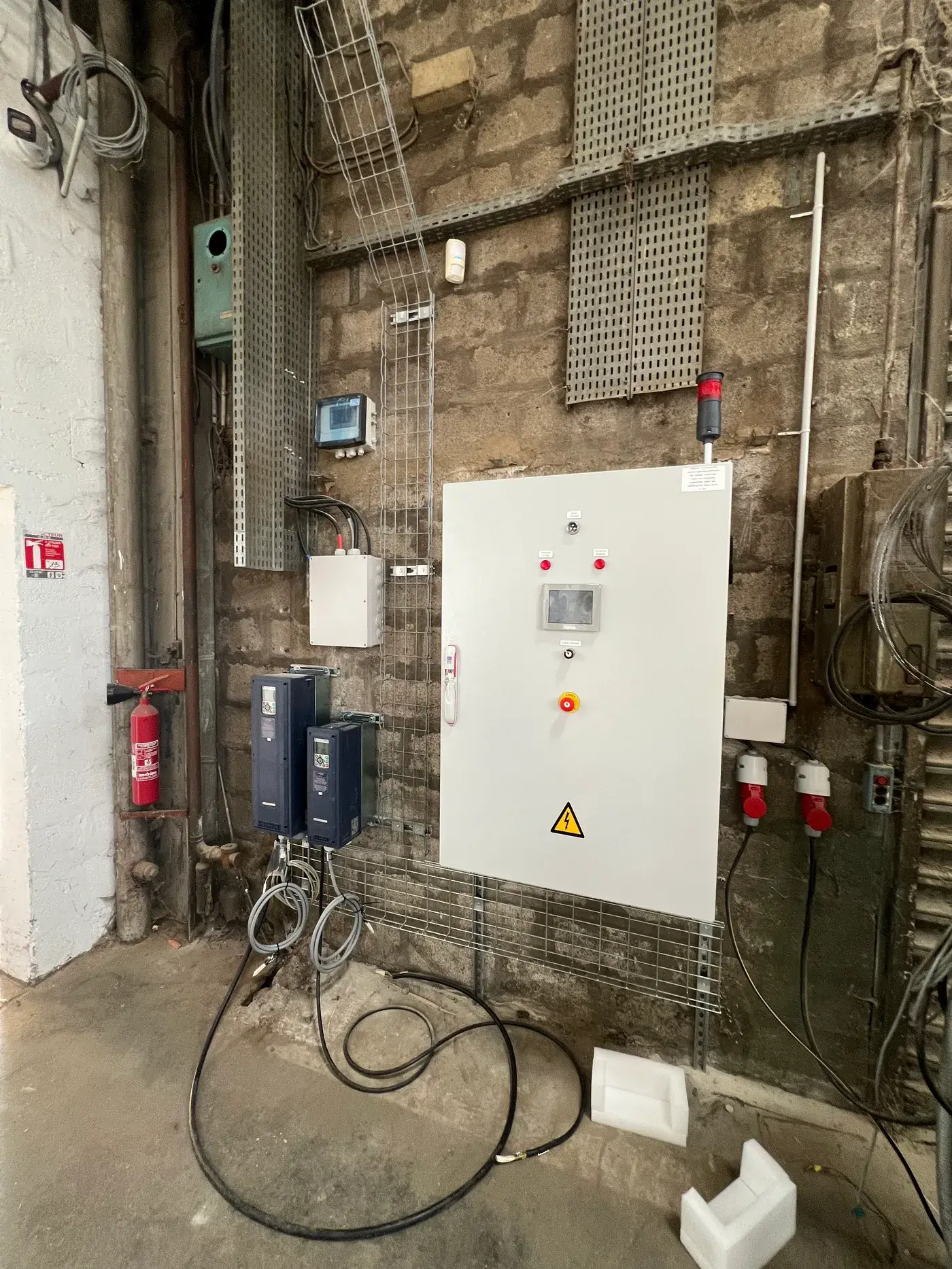 Électricité industrielle